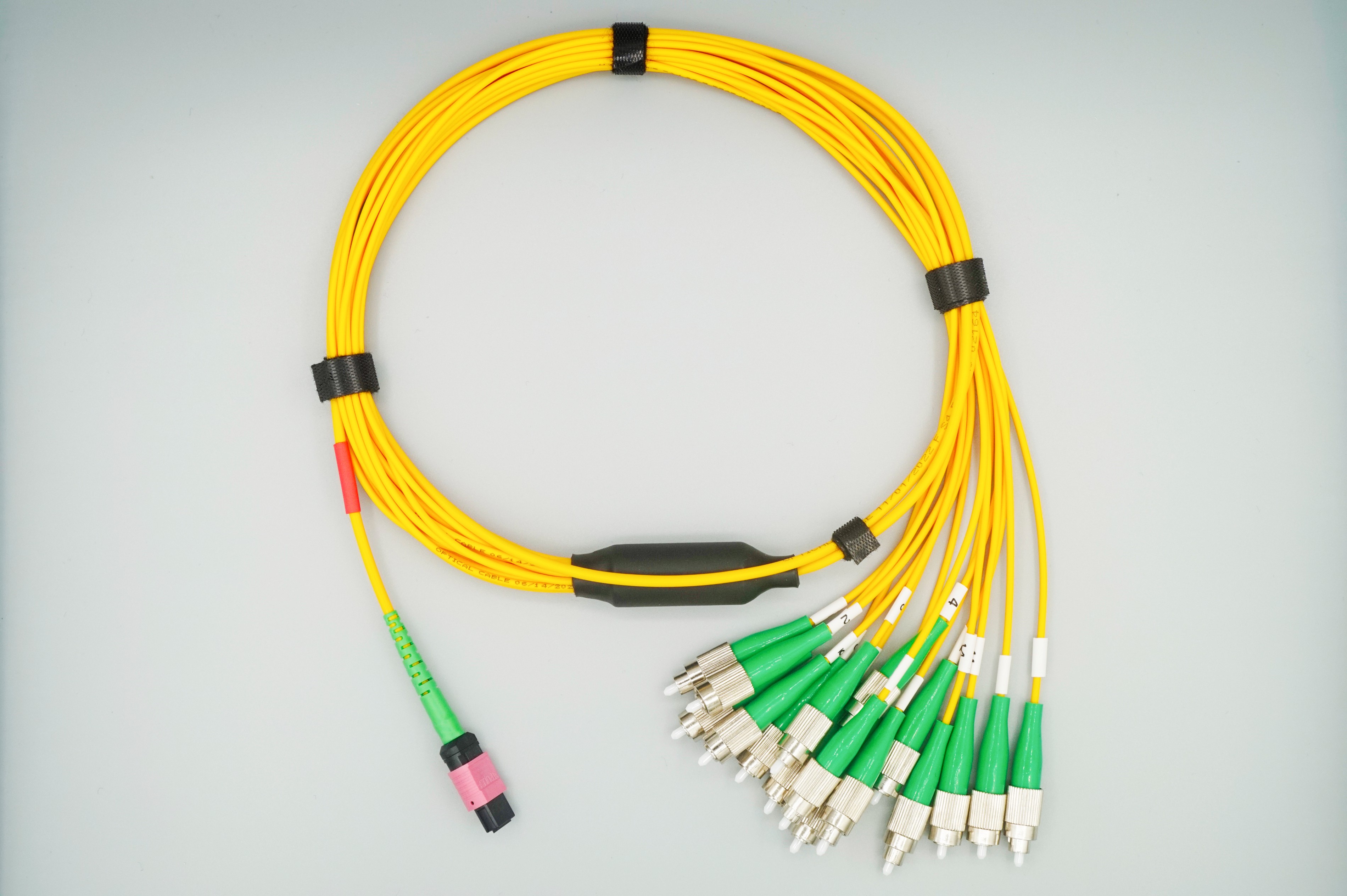 MM MNC Cable, MNC to FC/UPC,16ch