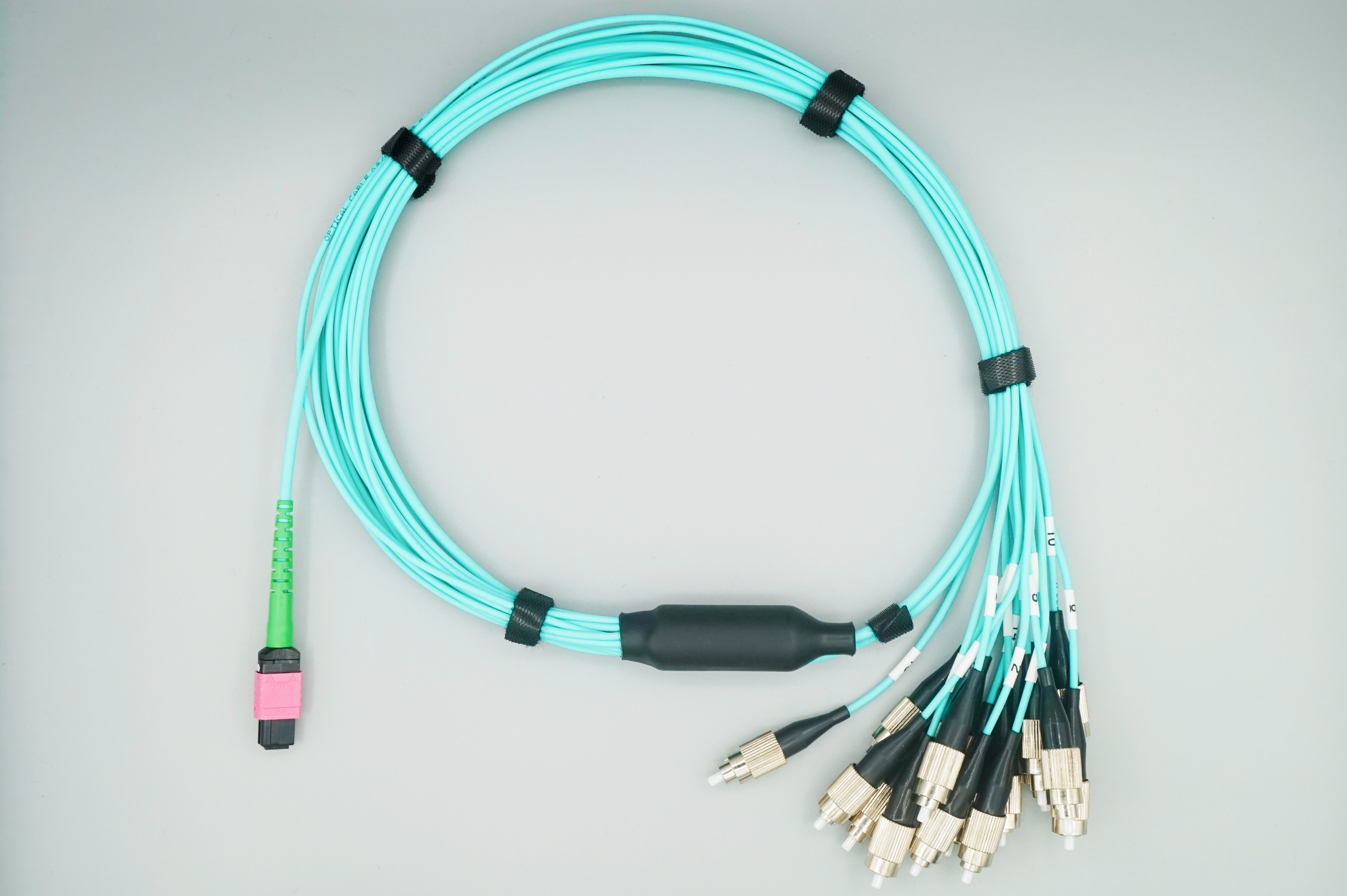 MM MNC Cable, MNC to FC/UPC,16ch