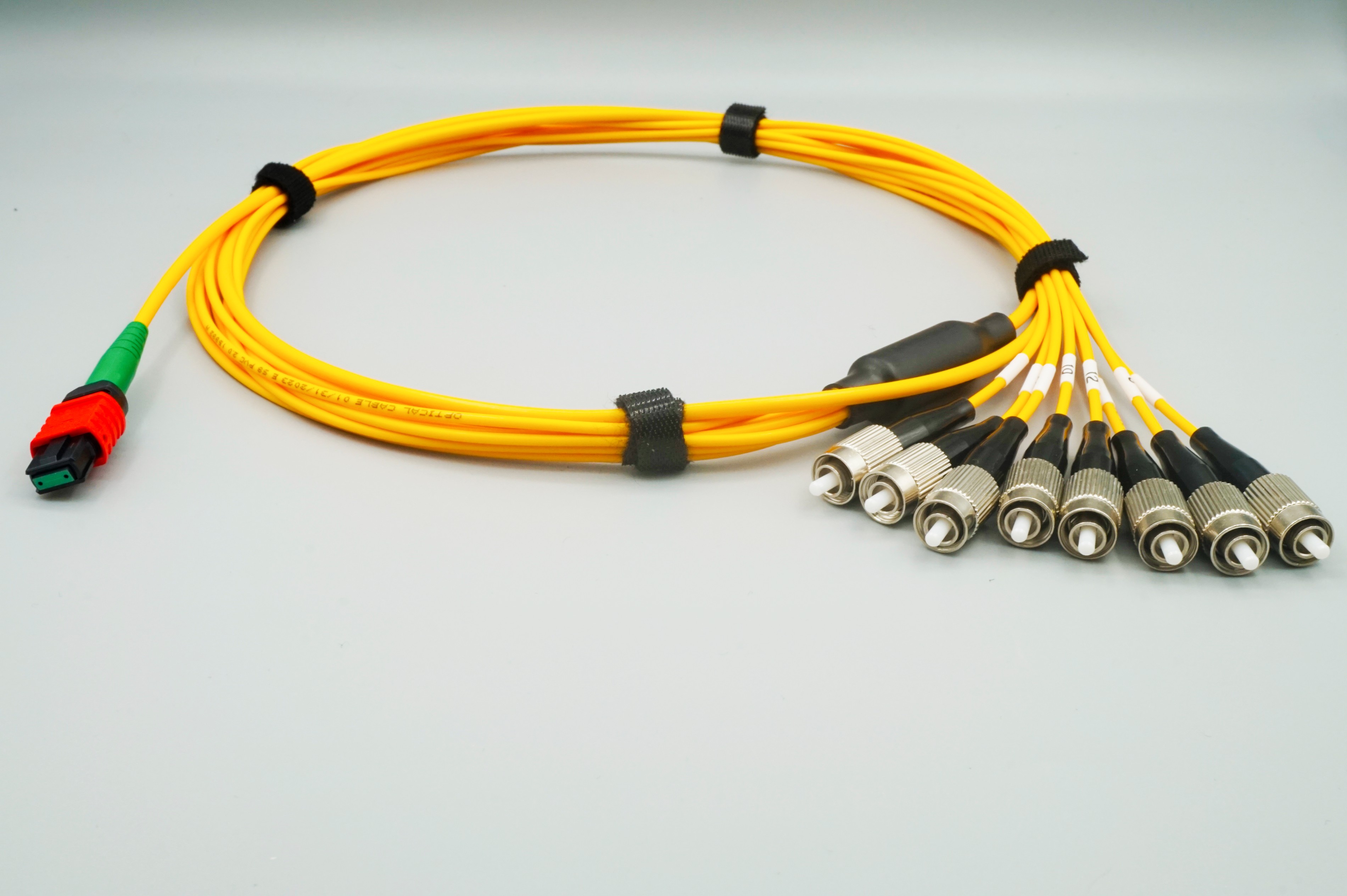 MM MNC Cable, MNC to MPO (8°),12ch