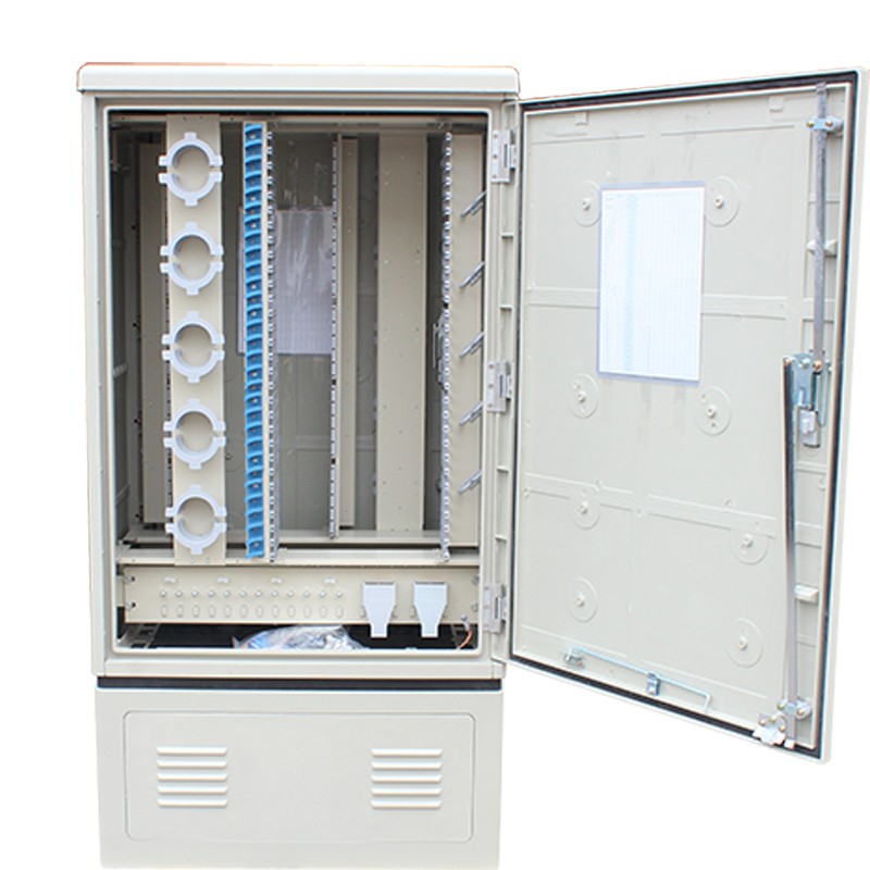 576 Cores Floor Mount Fiber Optic Distribution Cabinet