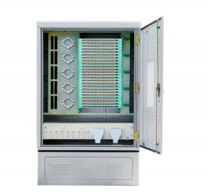 288 Cores Floor Mount Fiber Optic Distribution Cabinet